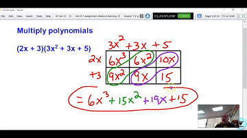 Advanced Algebra: Chapter 5.3