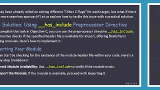 How to Use canImport Analogue in Objective-C