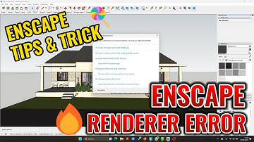 CARA MENGATASI ENSCAPE RENDERER ERROR | ENSCAPE TIDAK BISA RENDER | ENSCAPE ERROR