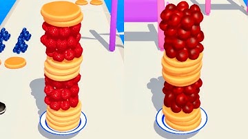 PANCAKE RUN 🥞🔥- All Levels Gameplay Android, iOS