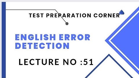 Error Detection lecture No:51 |BPS 5 to BPS 15 |Spcs |FBR |FIA| MPT
