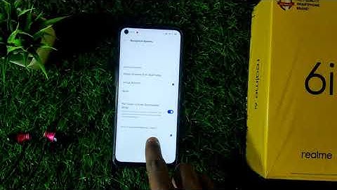 How to customize the navigation button on realme 6i and realme 6 pro