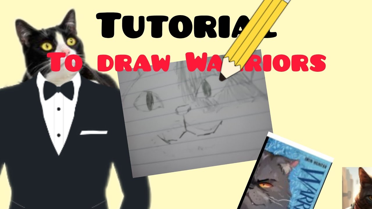 You want to draw warrior cats? 😎