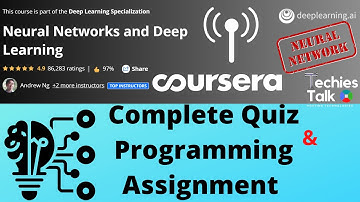 Neural Networks and Deep Learning | Coursera All Quiz & Programming Assignment Answers |deeplearning