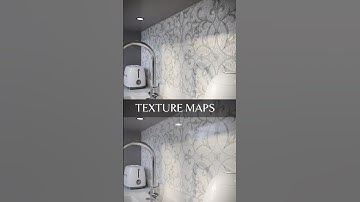 Mosaic material in 3D max with texture maps  #3d #3dmax #corona #tutorial #mosaic