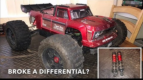 ARRMA Outcast 8s RTR Why Was It So Slow & Looking Into The Differentials ?