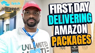 First Day Delivering Amazon Packages with Fetch Delivery App (new side hustle) by Unlimited Hustle 2,083 views 6 months ago 9 minutes, 15 seconds