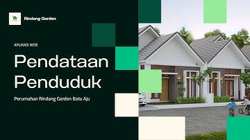 DEMO Aplikasi Pendataan Penduduk (Web Programming)