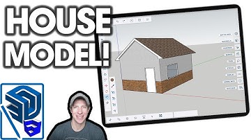 Modeling a HOUSE in SketchUp for Ipad - Getting Started Part 3!