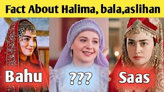 Ertugrul  Herione Fact | Bala khatoon, Halima sultan, Aslihan, ( gulsim ali ( esra bilgiç 0Zge torer