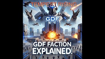 🔥 Tempest Rising - GDF Faction Explained! Key Structures & Strategies in the Demo! 🔥