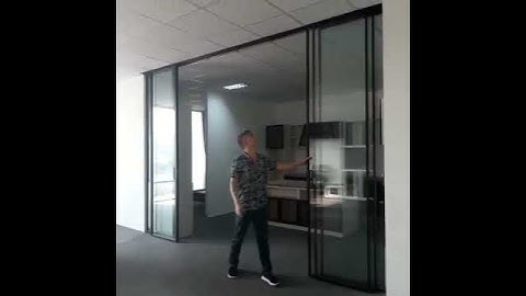 Vietnam Customer Project:Synchronized inversion soft closing sliding system for 2+2 doors   #home