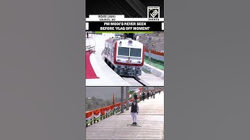 PM Modi waves Tiranga as he inaugurates Chenab bridge, world’s highest railway arch bridge in J&K