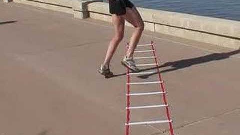 Workoutz.com - Agility Ladder Drills - Lateral 2 In 2 Out