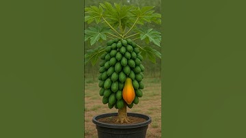 🌿Papaya Grafting: Increase Fruit Quality and Production Fast!