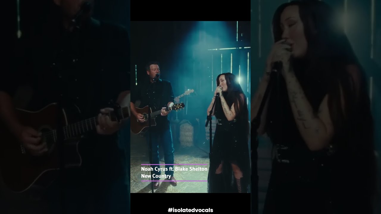 Noah Cyrus ft. Blake Shelton - New Country #isolatedvocals #vocalsonly #vocalisolation #acapella