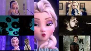Let it go (Frozen) 7 voices - best performances on Youtube