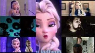 Let it go (Frozen) 7 voices - best performances on Youtube