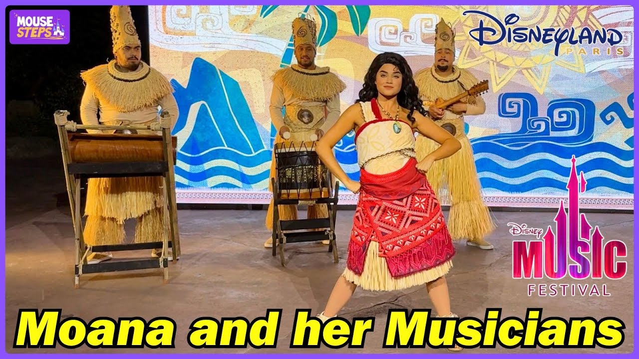 'Moana and Her Musicians' Full Show at Disney Music Festival - Disneyland Paris 2025