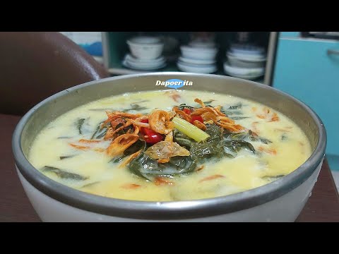 Resep Opor Daun Singkong Pedas