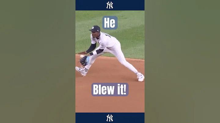 HE BLEW IT!!!! Jazz Chisholm's Costly Error Ends Yankees' Season!