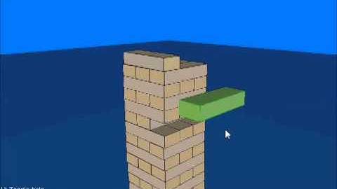 Virtual Jenga (2013)