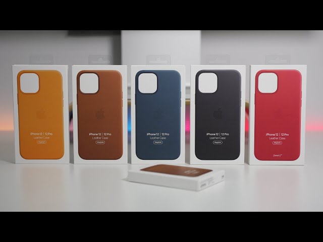 Apple's leather case for iPhone 12 gets an upgrade