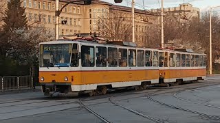 Express News From Sofia. 17.3.2025 Tatra T6B5B No 4131 Cme With 4133 Is Down