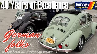 German Folks Klub (GFK) 40th Anniversary Hot VWs Magazine