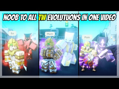 [AUT] NOOB To OBTAINING Every Single The World Evolutions In ONE VIDEO!