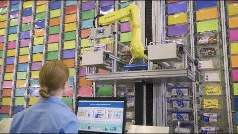 Robotic Storage and Retrieval System for Automated Order Fulfillment - PaR Systems