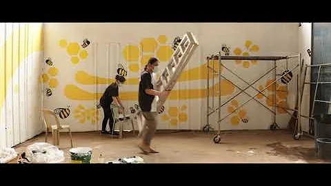 Mural: QCU Bee Farm and Training Center