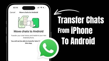 How to Transfer WhatsApp Chats From iPhone to Android?