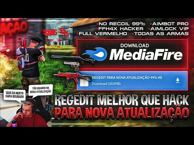 Xit Full Vermelho😱 Nível Hack Regedit Mobile Vip Gratis Atualizada 100% Antban No Recoil + Hs Cabeça class=