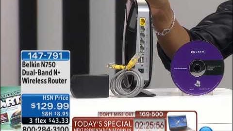 Belkin N750 Dual-Band N+ Wireless Router