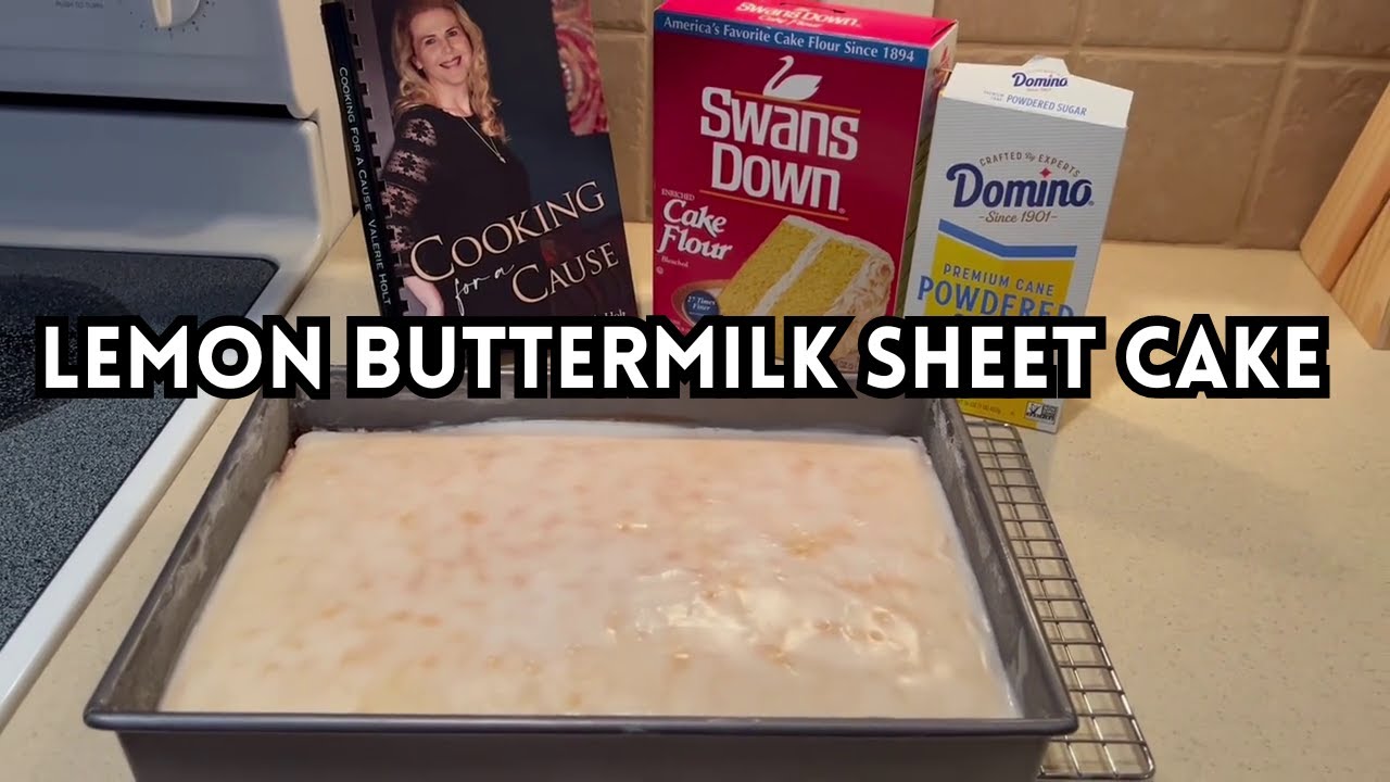 Swans Down Sheet Cake Recipe - Swans Down Cake Flour