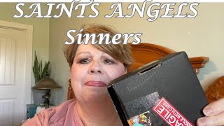 Saints Angels Sinners Unboxing by makeup and more with gloria p 90 views 1 month ago 18 minutes