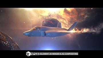 AFTER EFFECTS|ELEMENT 3D | SCI FI SKY |BREAKDOWN BY NPS3D|YOUTUBE|