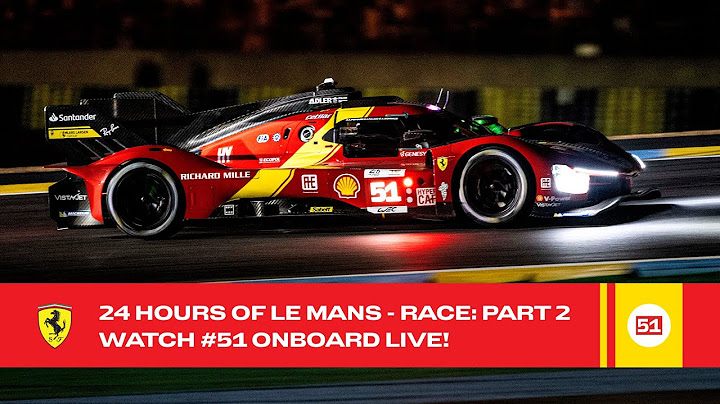 Ferrari Hypercar | Onboard the #51 LIVE Race Action at 24 Hours of Le Mans 2023 | FIA WEC