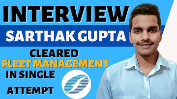 INTERVIEW OF FLEET MANAGEMENT CADET|DIFFICULTY OF TEST|INTERVIEW EXPERIENCE|@Livingthelallalife