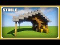 Minecraft: How To Build A Stable Tutorial (Easy Survival Minecraft Design) Minecraft: How To Build A Stable Tutorial (Easy Survival Minecraft Design)