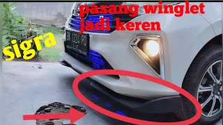 CARA PASANG WINGLET DAIHATSU SIGRA CALYA