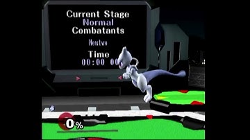 SSBM - Mewtwo "Teleport Edge Cancels": Pokémon Stadium