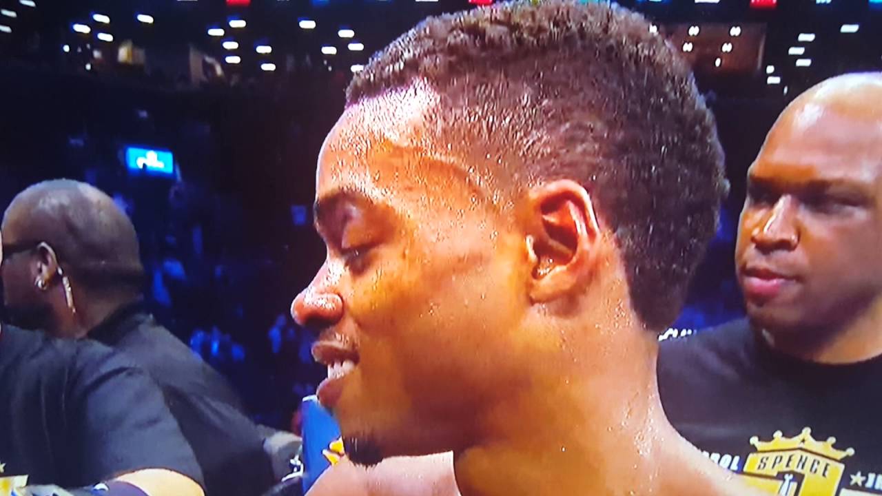 Errol Spence Jr Stops Chris Algeri In 5 Rds Youtube