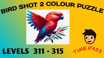 Bird sort 2 colour puzzle 🐦level311-315#birdpuzzle#birdsortcolorpuzzle #birdshort #birdshort