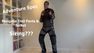 Adventure Spec Mongolian trail pants  What you need to know before you buy  sizing, breakdown