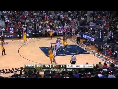 Nba Circle Indiana Pacers Vs Atlanta Hawks Game 6 Highlights 3 May 2013 Nba Playoffs Youtube