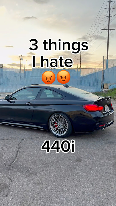 3 things I hate!😡 #bmw #440 #b58 #modified #tuning #turbo #upgrade #fail #automobile