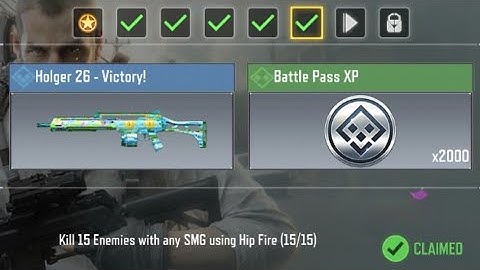 Kill 15 Enemies With Any SMG Using Hip Fire (0/15) | How To Kill Enemies Using Hip Fire In CoDM