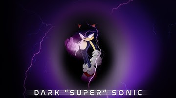 Dark "Super" Sonic Transformation [Sprite Animation Short]